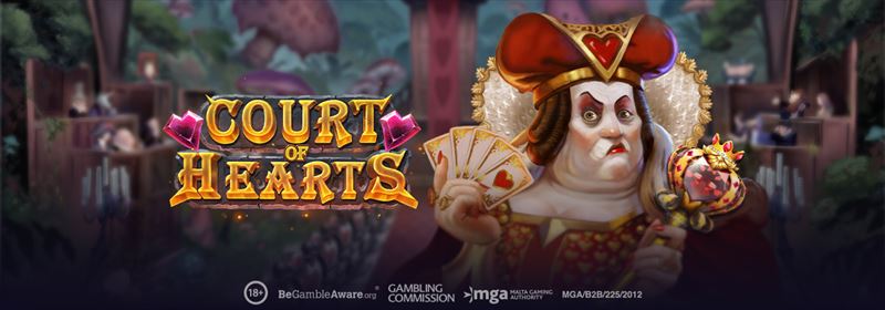 Court of Hearts - Alice i underlandet slot från Play'n GO